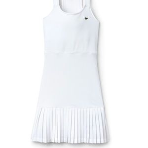 Lacoste white tennis dress